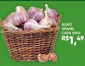 Boa Supermercados Alho granel cada oferta