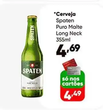Zaffari Cerveja spaten puro malte long neck oferta