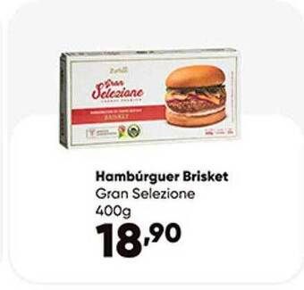Zaffari Hambúrguer brisket gran selezione oferta