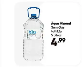 Zaffari Água mineral sem gás tuttiblu oferta