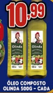 Supermercados Cristal Óleo Composto Olinda 500g cada oferta