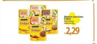 Atacadão Alimento para gatos friskies vários sabores sachê oferta