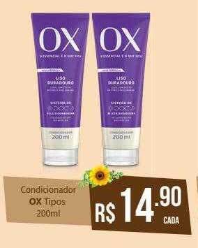 Comercial Esperança Condicionador ox tipos oferta