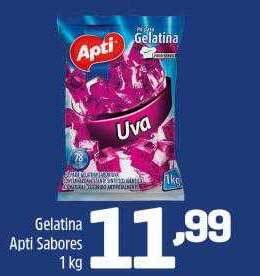 Arena Atacado Gelatina apti sabores oferta