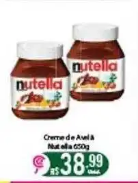Comercial Esperança Creme de avelã nutella oferta
