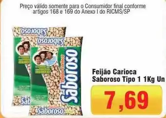 Spani Atacadista Feijão carioca saboroso tipo 1 oferta