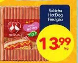 Lopes Supermercados Salsicha hot dog perdigão oferta