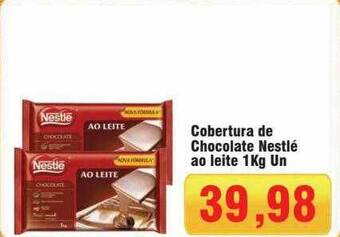Spani Atacadista Cobertura de chocolate nestlé ao leite oferta