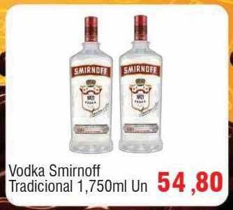 Spani Atacadista Vodka smirnoff tradicional oferta
