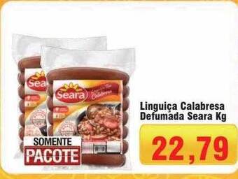 Spani Atacadista Linguiça calabresa defumada seara kg oferta