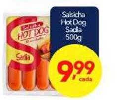 Lopes Supermercados Salsicha hot dog sadia oferta
