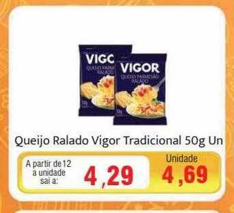 Spani Atacadista Queijo ralado vigor tradicional oferta