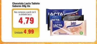 Spani Atacadista Chocolate lacta tablete sabores oferta