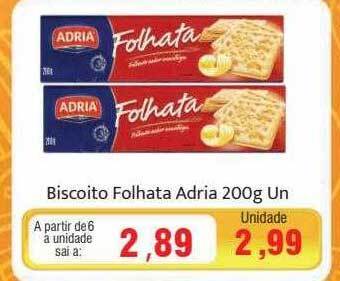 Spani Atacadista Biscoito folhata adria oferta