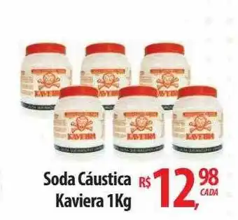 Soda cáustica kaviera