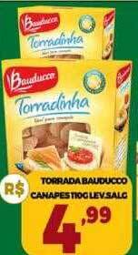 Supermercado Padrão Torrada bauducco canapes oferta