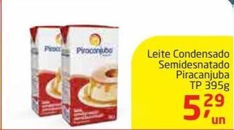 Tenda Atacado Leite condensado semidesnatado piracanjuba 395g oferta