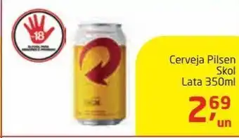 Tenda Atacado Cerveja pilsen 350ml oferta