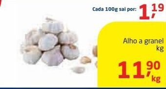 Tenda Atacado Alho a granel kg oferta