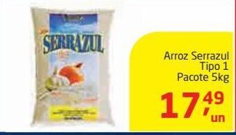Tenda Atacado Arroz serrazul tipo 1 5kg oferta