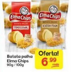 Supermercados Princesa Batata palha elma chips 90g/100g oferta