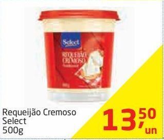 Requeijão cremoso select 500g
