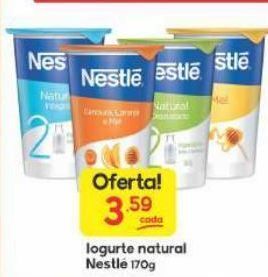 Supermercados Princesa Iogurte natural nestlé 170g oferta