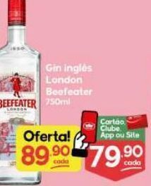 Supermercados Princesa Gin inglés london beefeater 750ml oferta