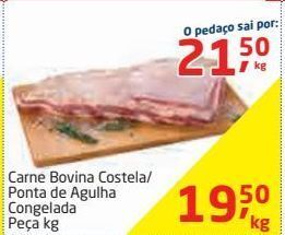Tenda Atacado Carne bovina costela/ponta de agulha congelada kg oferta