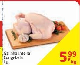 Tenda Atacado Galinha inteira congelada kg oferta