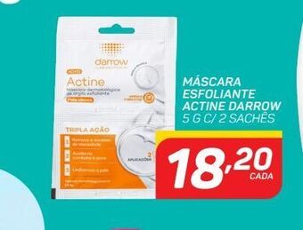 Máscara esfoliante actine darrow