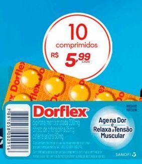 GBarbosa Dorflex 10 comprimidos oferta