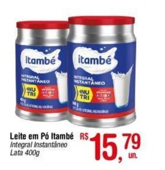 Fort Atacadista Leite em pó Itambé 400g oferta