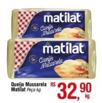 Fort Atacadista Queijo Mussarela Matilat 1kg oferta