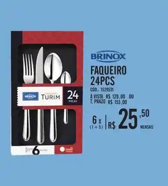 Brinox faqueiro 24pcs