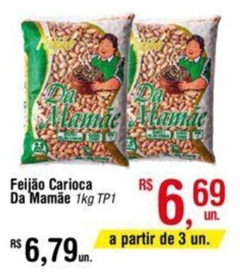 Feijão carioca Da Mamãe 1kg