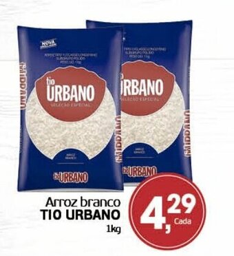 Cometa Supermercados Arroz branco Tio Urbano 1kg oferta