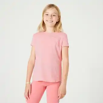 Decathlon Camiseta infantil de ginástica 500 oferta