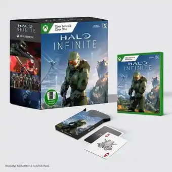 Jogo xbox series x / xbox one halo infinite - edição exclusiva, microsoft