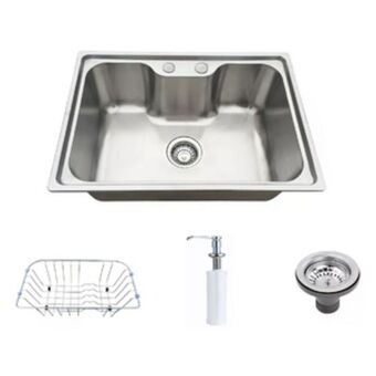 Leroy Merlin Cuba cozinha luxo gourmet inox com acessórios aquas tubrax oferta