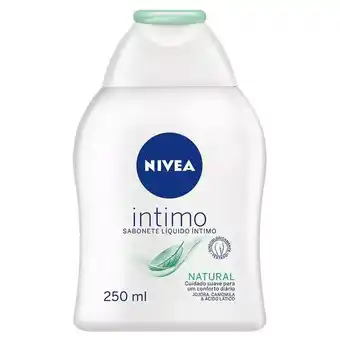 Sabonete líquido íntimo natural nivea 250ml