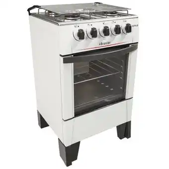 Fogão braslar sirius 4 bocas branco