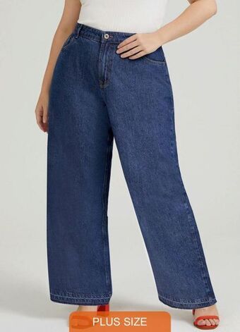 Posthaus Lunender mais mulher - calça jeans azul oferta