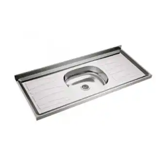 Leroy Merlin Pia de cozinha oval 120cmx52cm marel oferta
