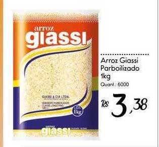 Giassi Supermercados Arroz giassi parboilizado oferta