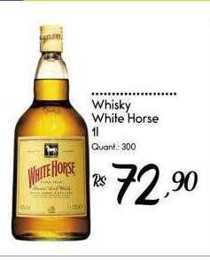 Giassi Supermercados Whisky white horse oferta
