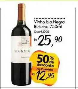 Giassi Supermercados Vinho isla negra reserva oferta