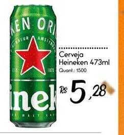 Giassi Supermercados Cerveja heineken oferta