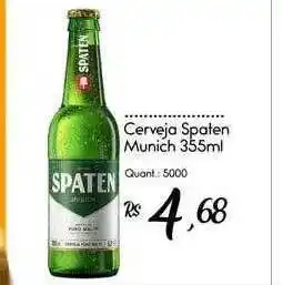 Giassi Supermercados Cerveja spaten munich oferta