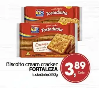 Cometa Supermercados Biscoito Cream cracker Fortaleza 350g oferta